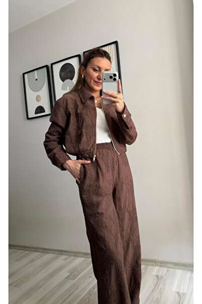 İNVİSUS Σετ παντελονιού με κέντημα και φερμουάρ