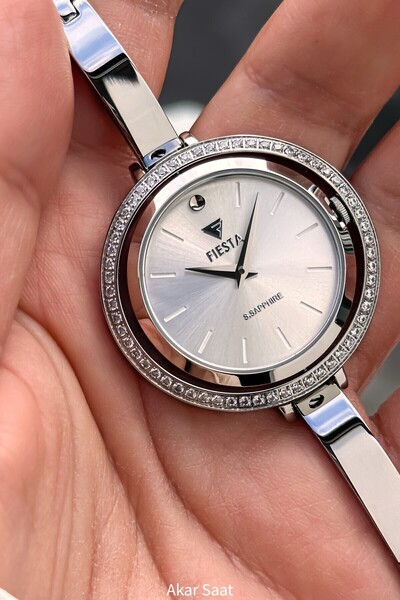 Fiesta F24096L Metal Band Women's Wristwatch