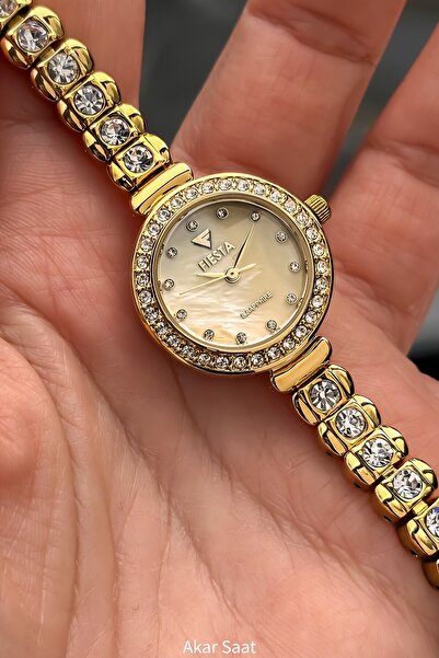 Fiesta ساعة يد نسائية F25006L بحزام فولاذي