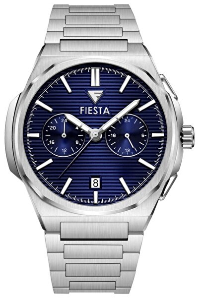 Fiesta ساعة يد رجالية F24070M بسوار معدني