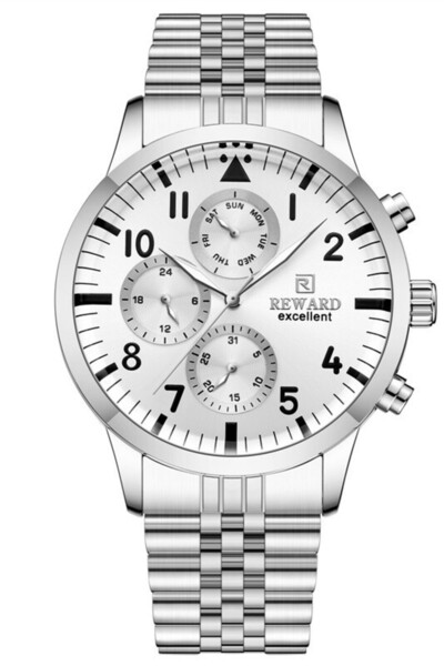 Reward Rd812990 Men's Wristwatch with Steel Strap