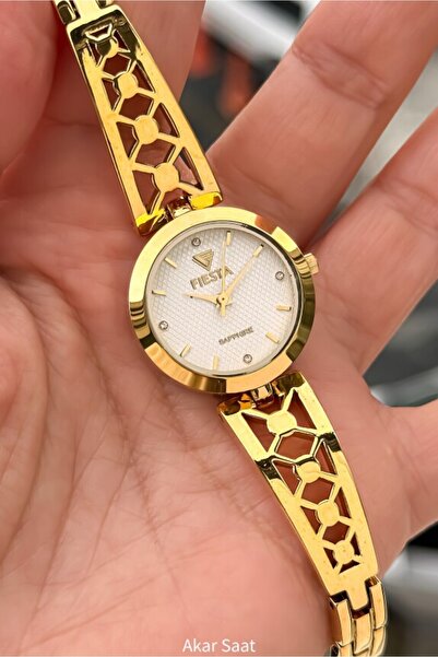 Fiesta Fs005 Women's Wristwatch with Steel Strap