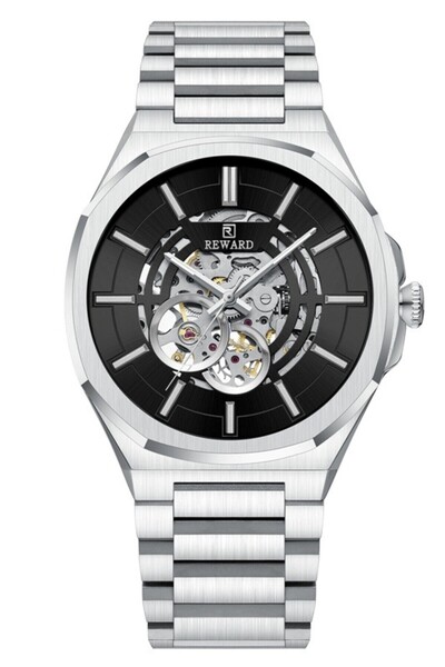Reward Rd313442M Automatic Men's Wristwatch with Steel Strap