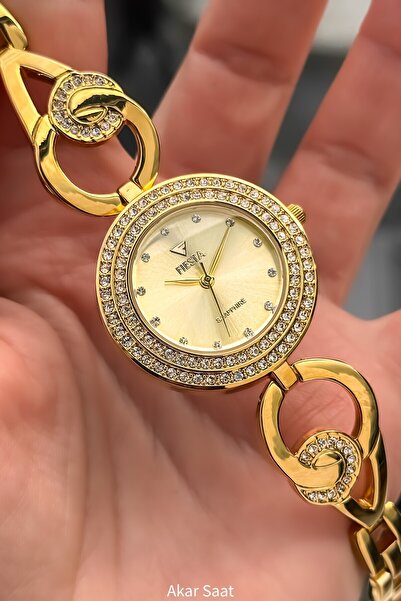 Fiesta ساعة يد نسائية F25009L بحزام فولاذي