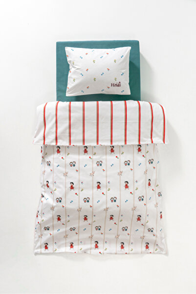 Maya And Luca طقم غطاء لحاف للأطفال الرضع مصنوع من القطن بنسبة 100%، غطاء لحا...