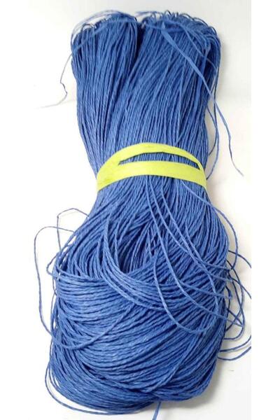 angel çanta aksesuar Χάρτινο νήμα Saks Μπλε Χρώμα 200 γρ