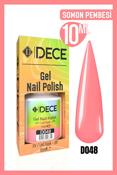 d dece Kalıcı Oje Uv Led D048 (PEMBE SERİSİ) 10ml