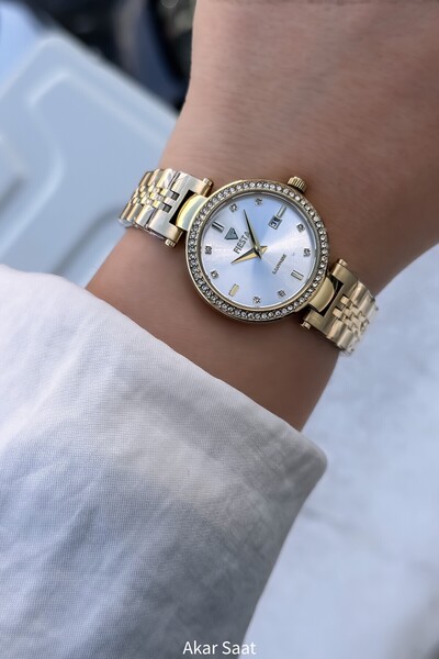 Fiesta F25021L Women's Wristwatch with Steel Strap