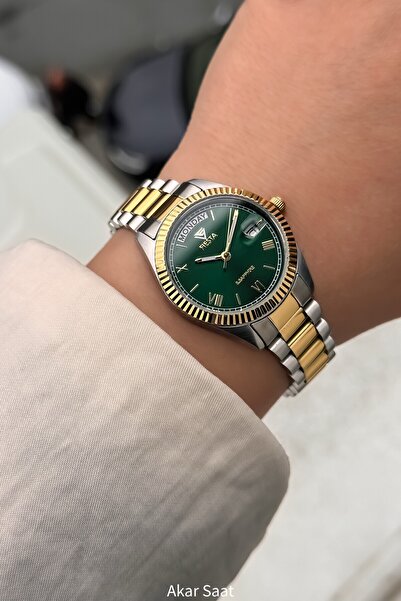 Fiesta ساعة يد نسائية F21077L بحزام فولاذي