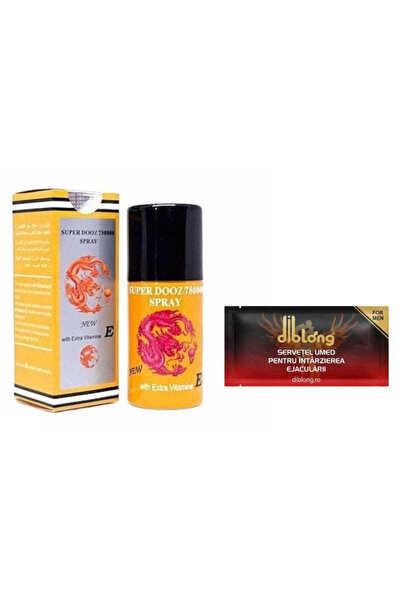 Diblong SET Super Dooz 78000 spray concentrat, pentru întârzierea ejaculării,...