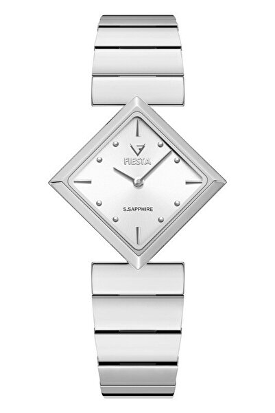 Fiesta ساعة يد نسائية F25013L بحزام فولاذي