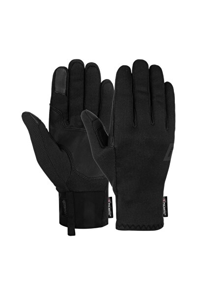 Reusch Men's Ski Gloves Nanuq Polartec Pro Touch-Tec Black