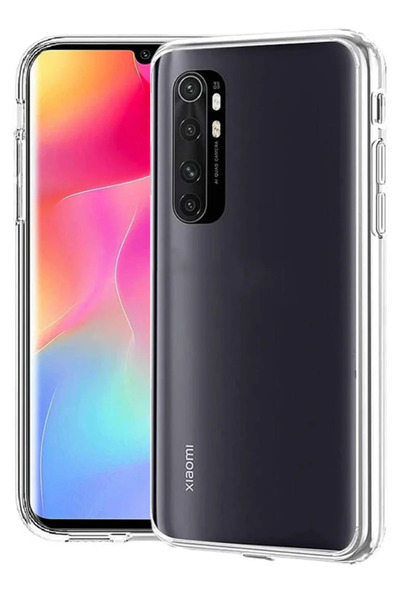 PiyasaSepeti Xiaomi Mi Note 10 Lite Premium Silikon Kılıf Şeffaf