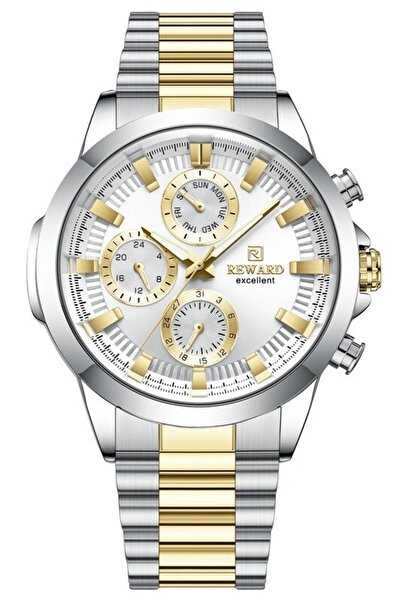 Reward ساعة يد رجالية بحزام فولاذي RD813244M