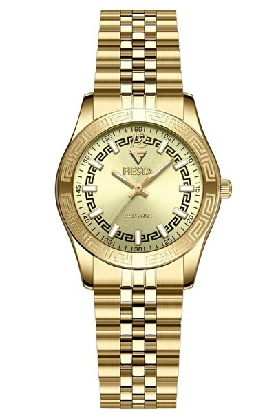 Fiesta ساعة يد نسائية F25016L بحزام فولاذي