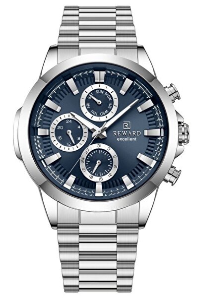 Reward ساعة يد رجالية بحزام فولاذي RD813244M