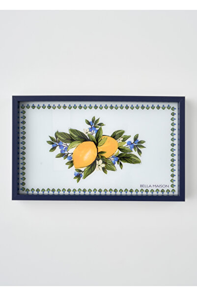 Bella Maison Lemoncello Dekoratif Cam Tepsi (22x37 cm)