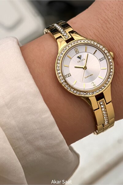 Fiesta F24093L Metal Band Women's Wristwatch