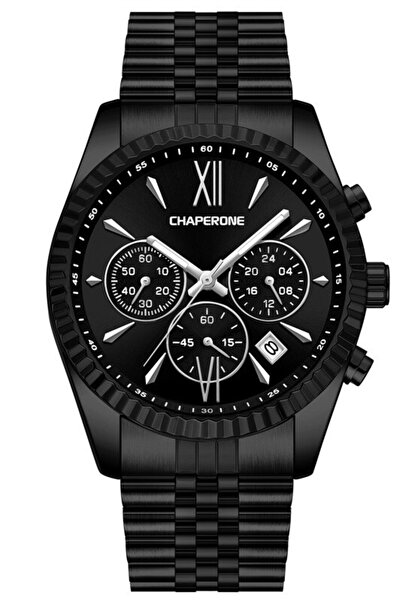 Chaperone Ch194M Men's Wristwatch with Steel Strap
