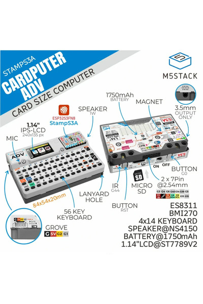 M5Stack Cardputer ADV