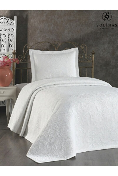Solinas Collection Soldi Rose Cream Single Bedspread
