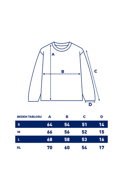 Disante 100% Cotton Oversize Fit Park Life Printed - Crew Neck Long Sleeve T-Shirt (Back Printed)