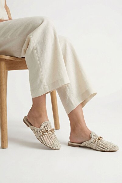 Rays 7030 Detalj lanca Slamka Papuče Bela