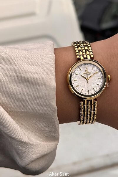 Reward ساعة يد نسائية بحزام فولاذي RD213831L