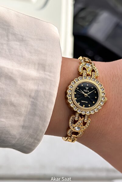 Fiesta ساعة يد نسائية F25030L بحزام معدني