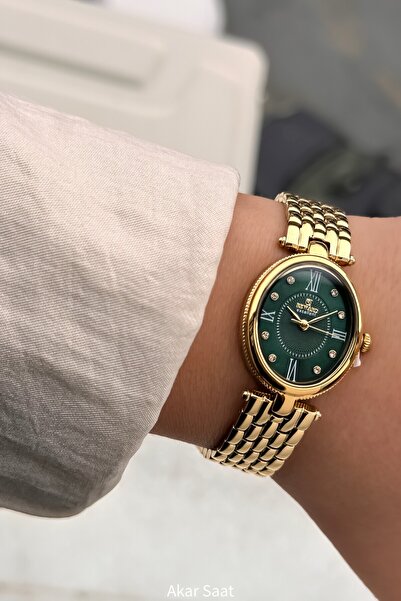 Reward ساعة يد نسائية بحزام فولاذي RD211694L