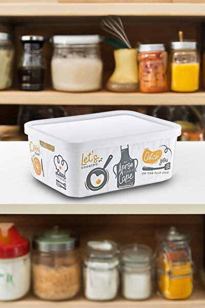 Smartware Stafi Patterned Multi-Purpose Box with Lid 12 Lt