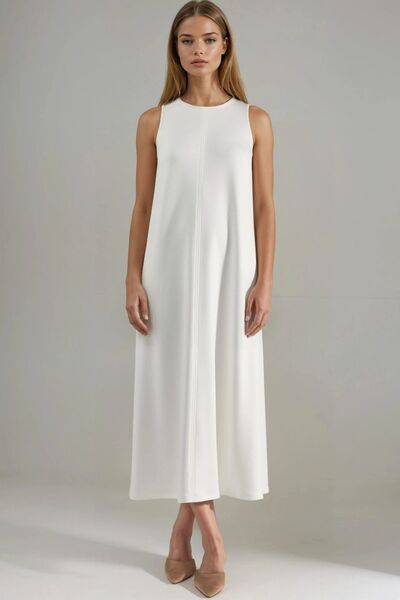 Hiccup Modal Touch Relaxed Fit Pocketed Midi Dress