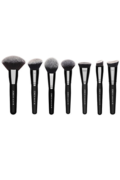 Z'oreya مجموعة فرش مكياج كابوكي ديتيل الاحترافية 7 قطع