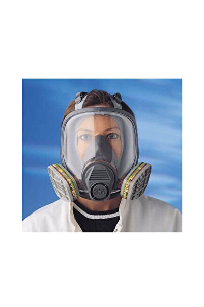 3M 6800 Tam Yüz Maskesi Orta Boy
