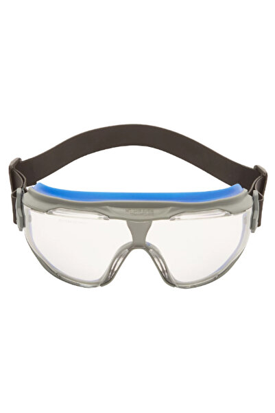 3M Goggle Gear 500 Mavi İş Güvenliği Gözlüğü Ayarlanabilen Neoporen Baş Bantl...