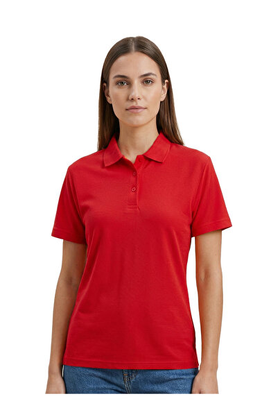 RELAXIA Women's Polo Neck T-Shirt
