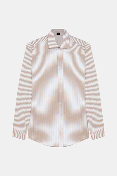W Collection KLASİK ÇİZGİLİ GÖMLEK
