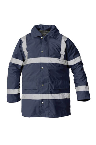 CERVA معطف سيفتون العاكس للضوء باللون الأزرق الداكن