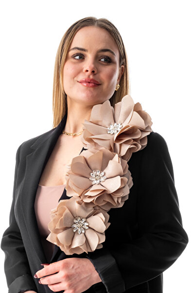 GUSTELLO ESTELLA | Özel Tasarım Yaka Çiçeği - İğneli Şık Kadın Aksesuar ve Ce...