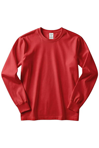 RELAXIA bumbac moale Tricou cu mânecă lungă pentru bărbați tricou