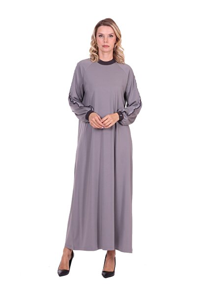 Invee فستان مودال عاجي أنثراسايت