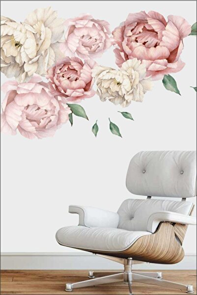 Piksel Grafik Δημοφιλές αυτοκόλλητο τοίχου με λουλούδια