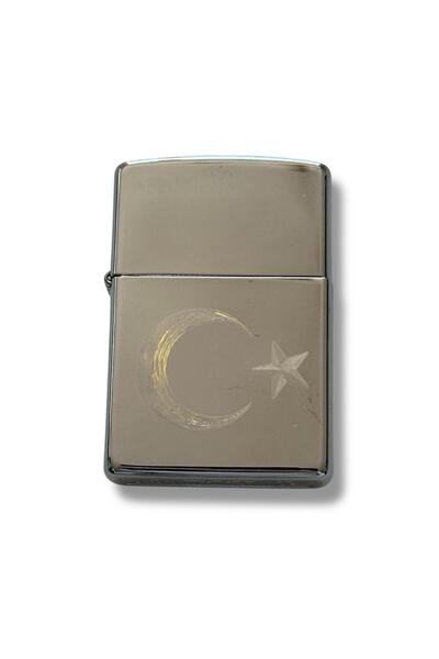 Zippo 250-055154 Turkey Flag Çakmak Z2.2