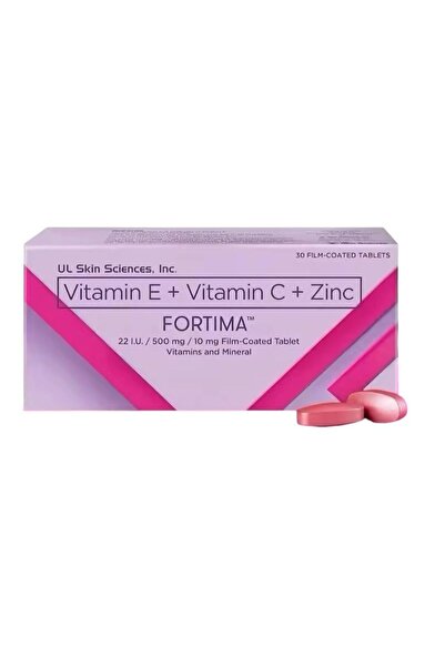 FORTIMA vitamin e + Vitamin C + Zinc 30 capsule