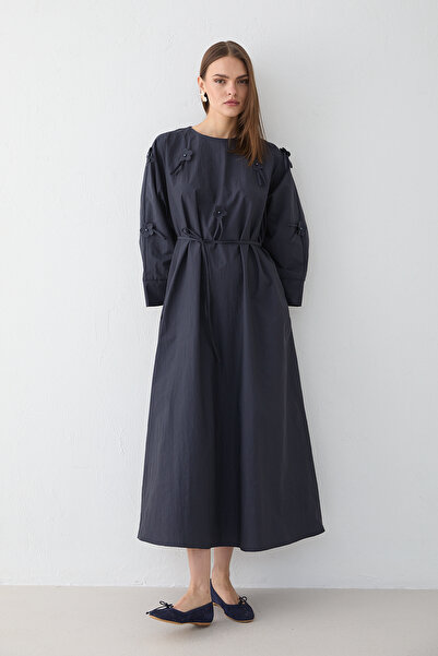 Melike Tatar Floral Detailed Dress 32-2669