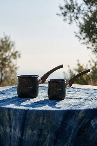 ACAR طقم قهوة جرانيت مكون من قطعتين - 300 مل و 450 مل