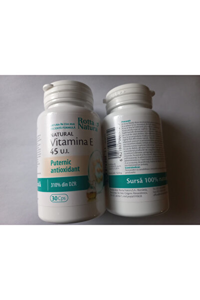Rotta Natura Vitamina E Naturală 45UI 30cps
