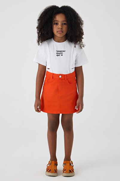 Tyess Κόκκινη φούστα για κορίτσια BG Store