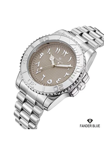 FANDER BLUE Dual Color Quartz Watch with Gray Dial