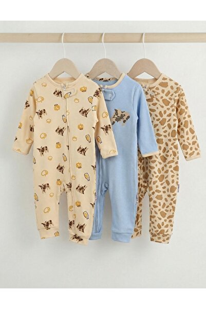 MiniKids Σετ 3 φόρμες premium, Cool Cows, πολύχρωμο